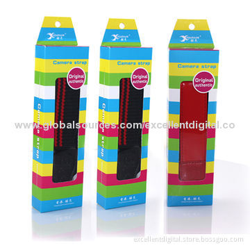 Soft Single Shoulder Straps for DSLR Cameras, Colorful Fashionable Design, OEM Welcomed